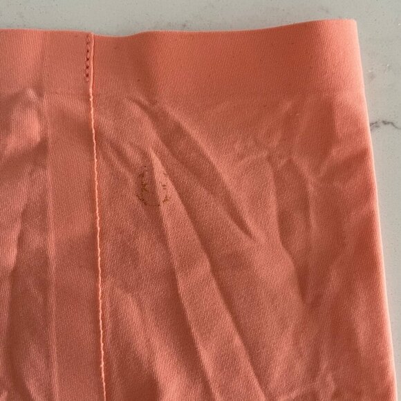 Evelyn & Bobbie High Waisted Retro Bikini Panty fits many (sizes 16 - 24) Peach - Picture 5 of 6